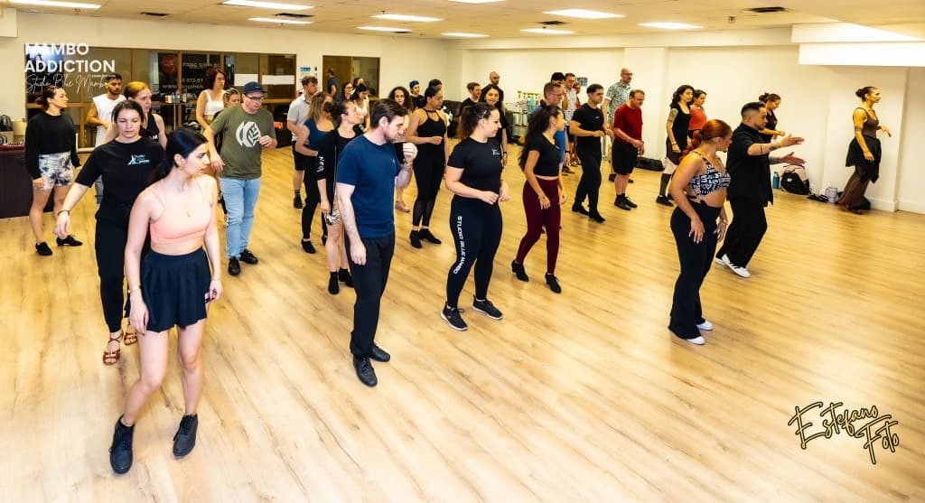 Cours collectif de danse au Studio Blue Mambo